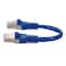 Add-On 6IN RJ-45 MALE TO RJ-45 MALE CAT7 STRAIGHT BLUE S/FTP COPPER PVC PATCH ADD-0-5FCAT7-BE - alternate 13